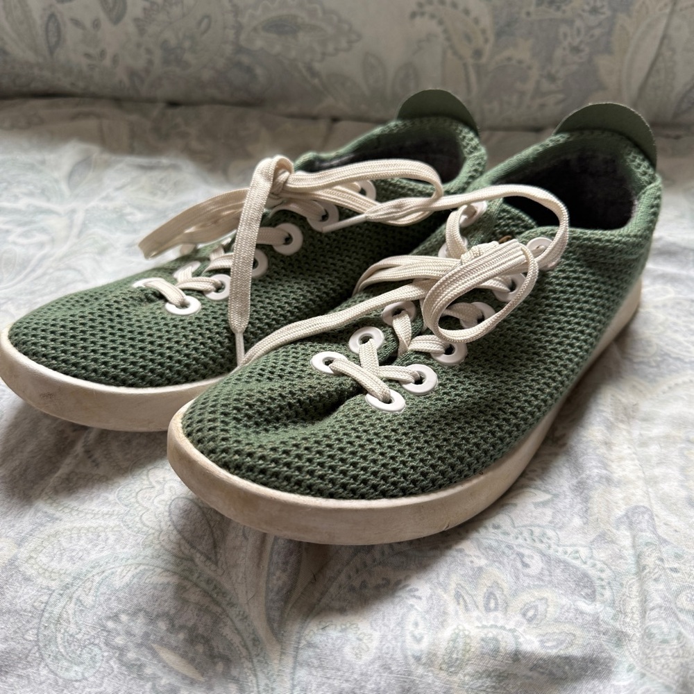Allbirds,Women’s Tree Piper Sneakers, Green, 9